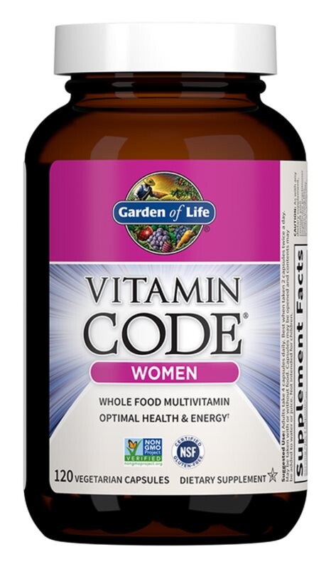 

Комплексный мультивитаминный комплекс для женщин Garden of Life RAW Vitamin Code Women