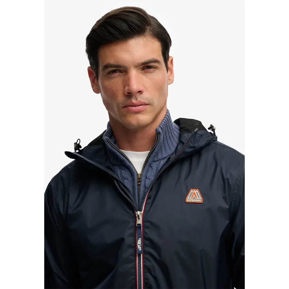 Ветровка Essential Tri Windbreaker Superdry, синий — фото 3