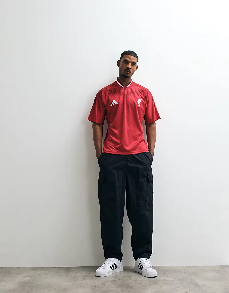 Футболка Adidas Football Liverpool 26/27 стадионная, красный — фото 2