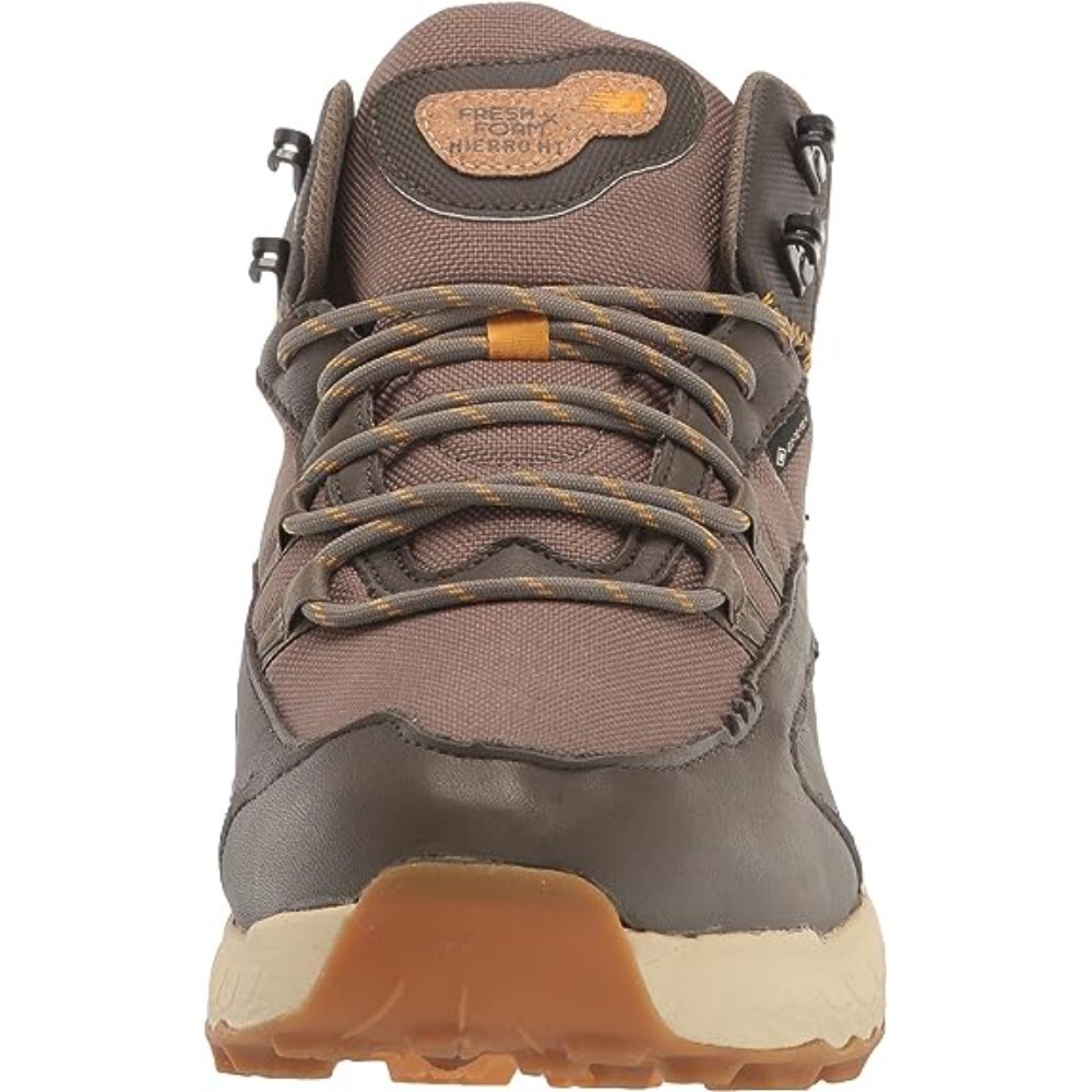 Кроссовки New Balance Fresh Foam X Hierro V1 Mid-Cut, коричневый — фото 3