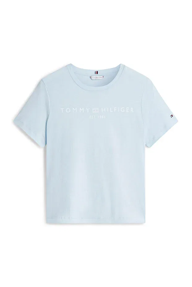 Женская футболка с графическим принтом Tommy Hilfiger, Blue