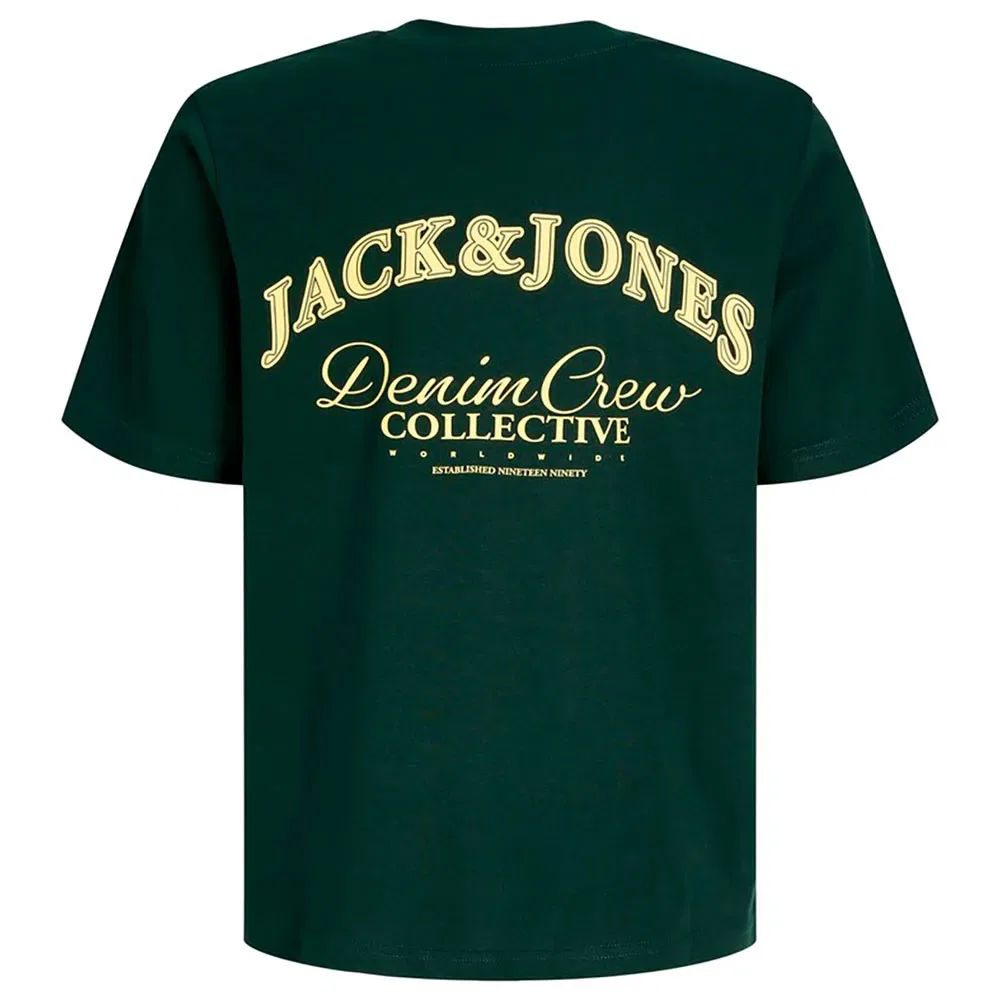 Детская футболка с принтом Brandes Backp Relaxed SN Jack & jones, Green — фото 2
