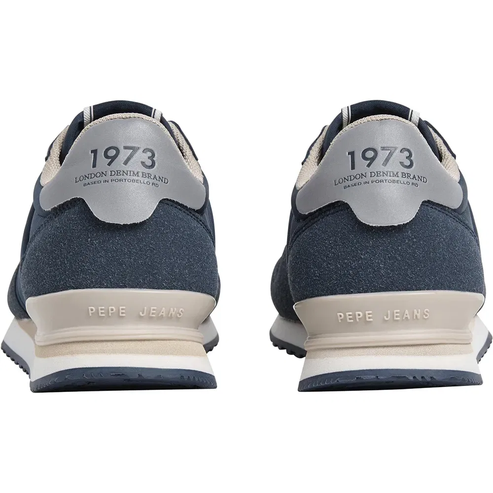 Детские кроссовки для мальчиков с принтом Hailon Basic Pepe jeans, Blue — фото 4