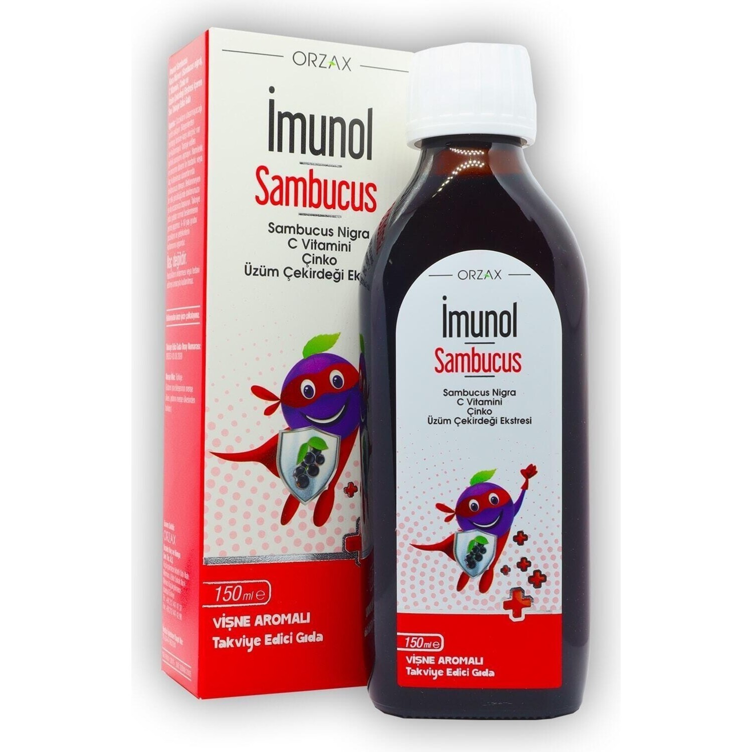 

Добавка Orzax Ocean Imunol Sambucus Liquid Supplementary Food, 150 мл