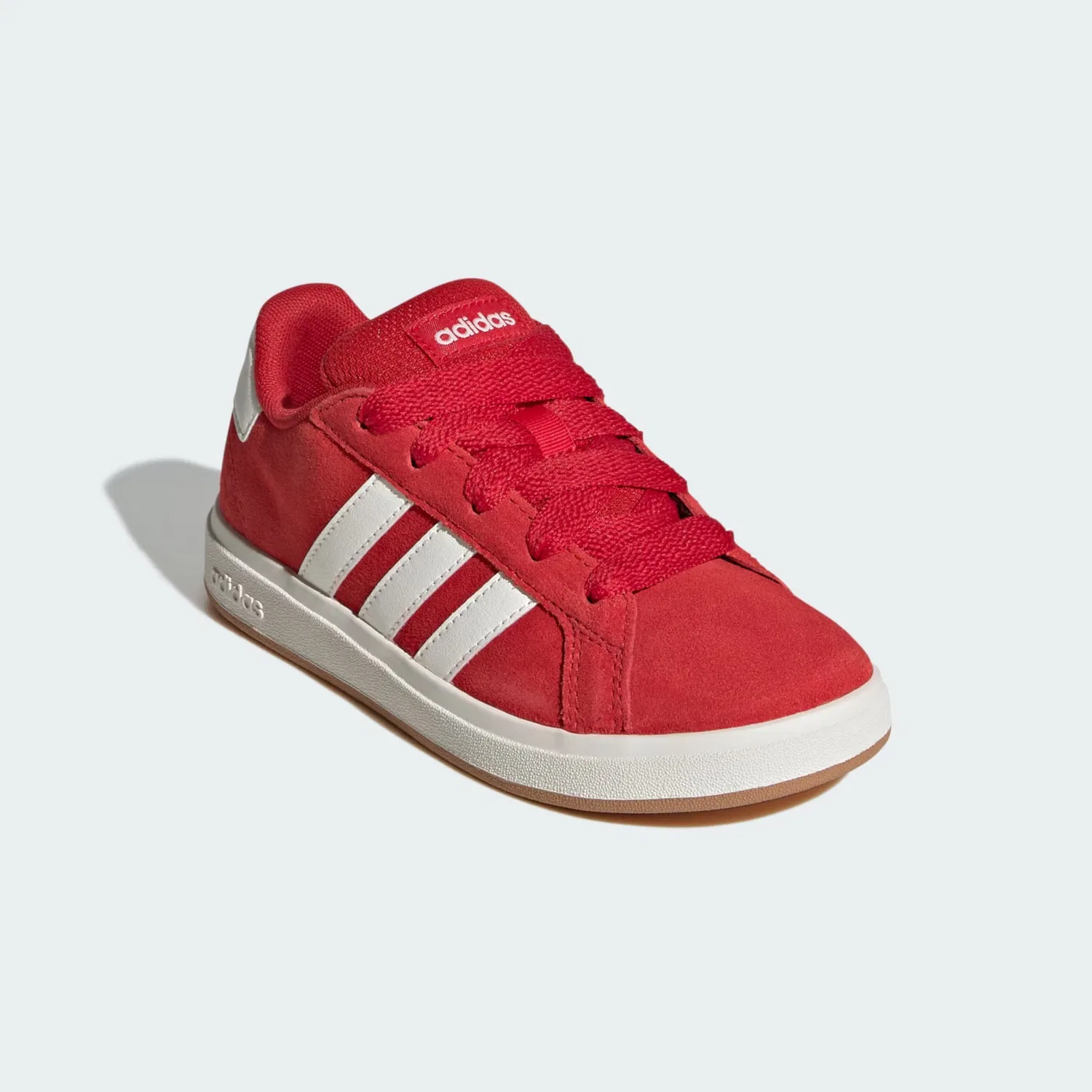 Кроссовки Adidas Sportswear Grand Court 00s красного цвета — фото 3