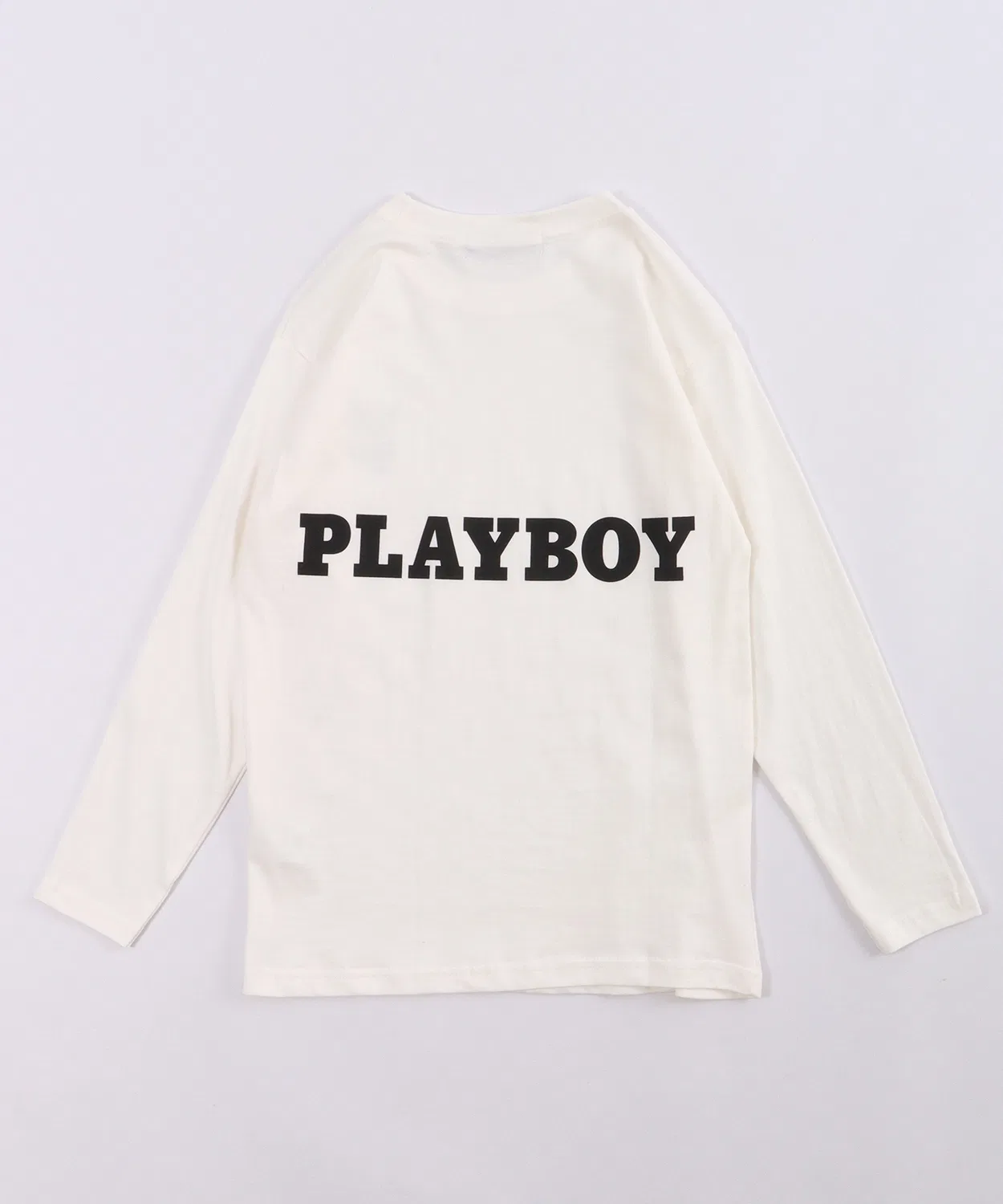 Детская футболка с длинным рукавомс принтом PLAYBOY, Green — фото 3