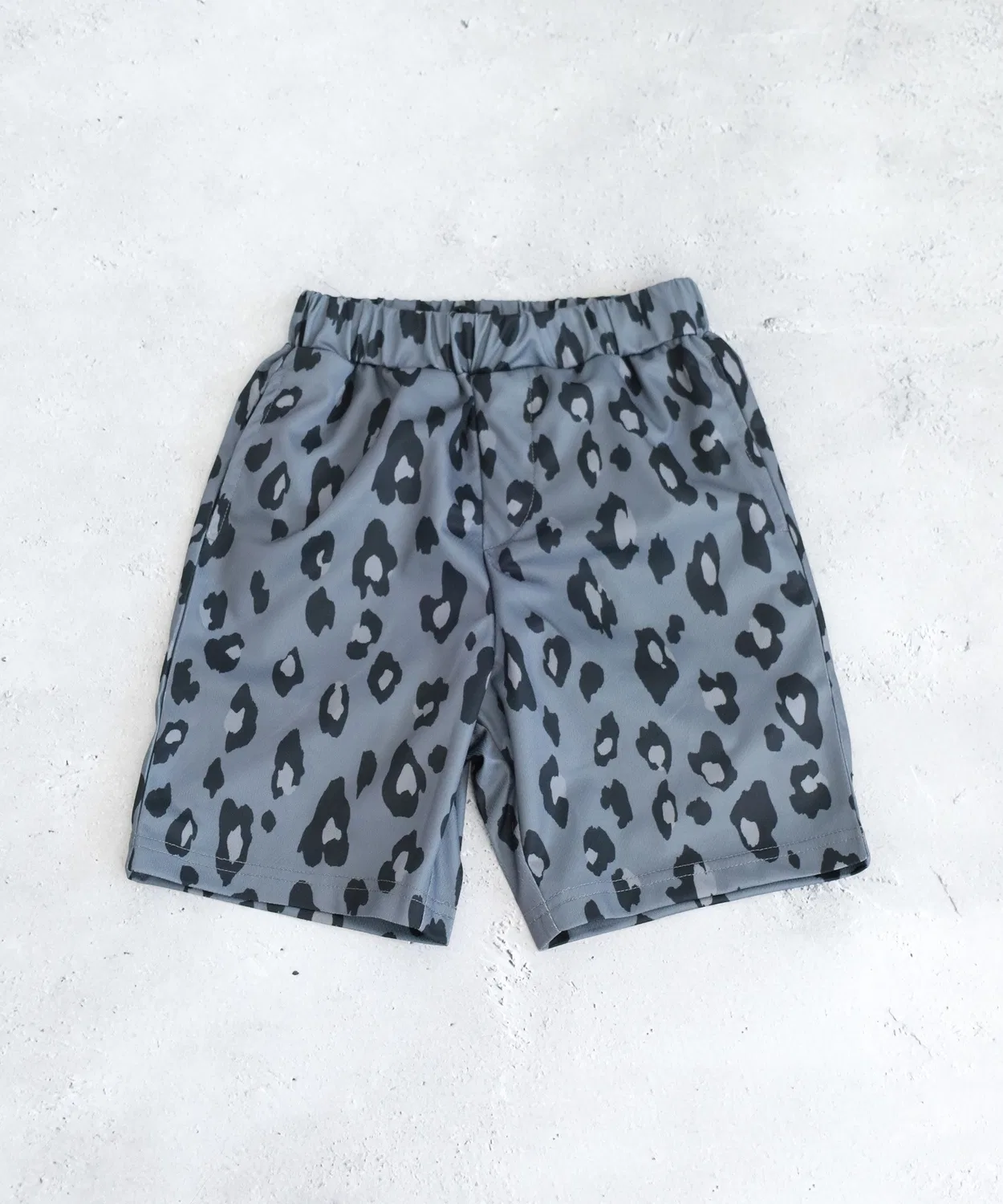 Детские шорты из дышащей сетки с принтом, модель KIDS FUNALIVE, Black/Other — фото 3