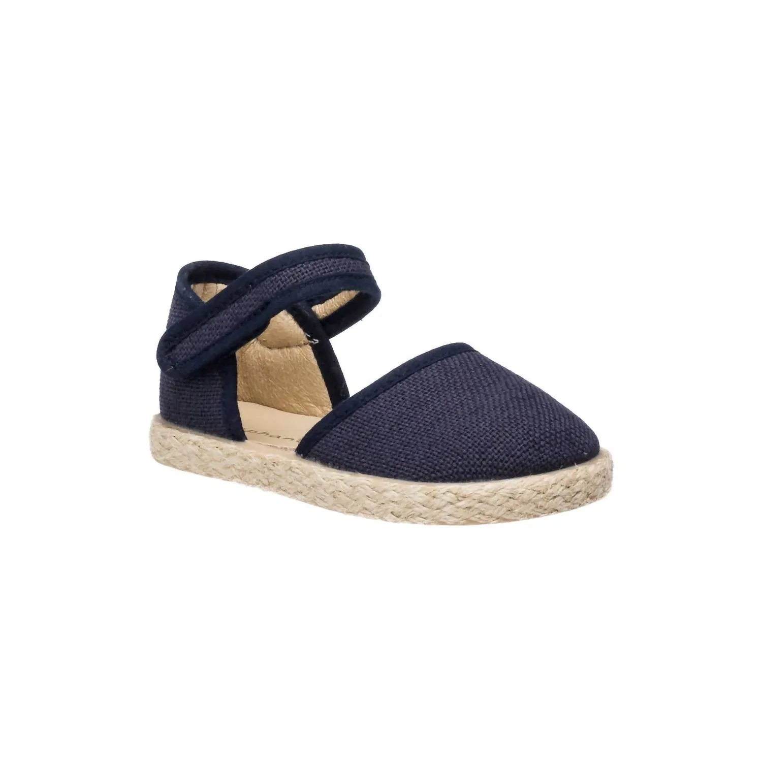 Детские сандалии-эспадрильи на липучке Classic Espadrille Elephantito, темно-синий — фото 3