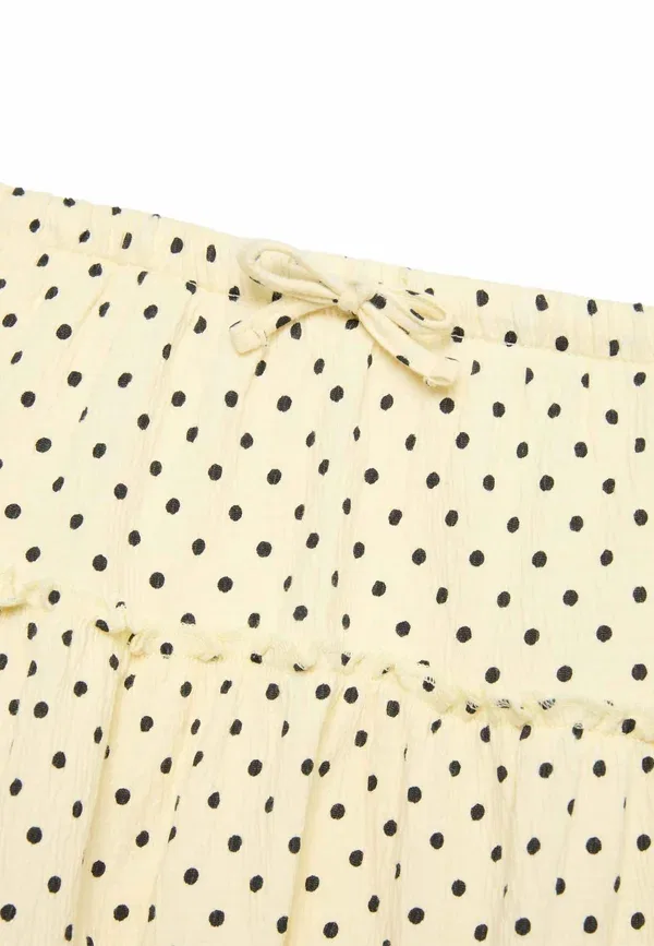 Комплект из топа и юбки, хлопок, A-line skirt, Marks & Spencer, multi, мультиколор — фото 3