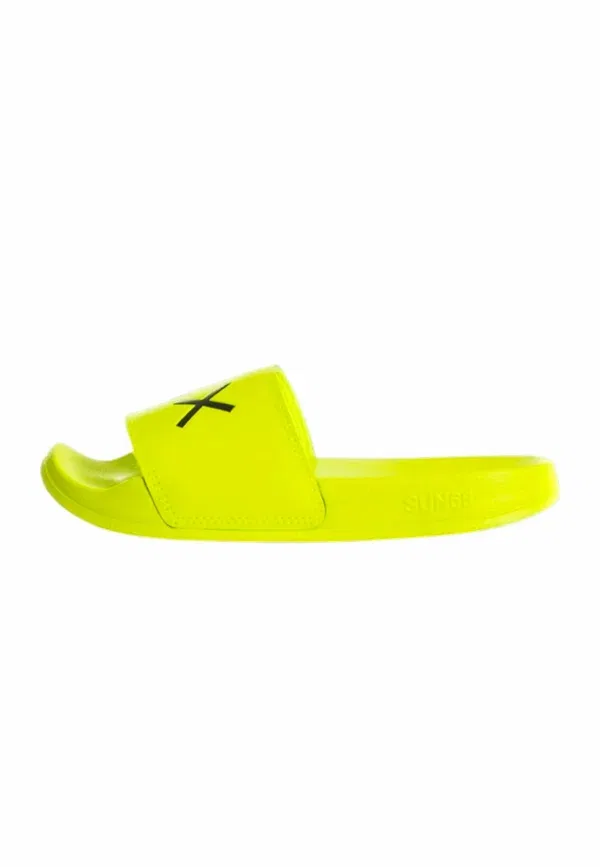 Сандалии открытый нос Sun68, Yellow, желтый