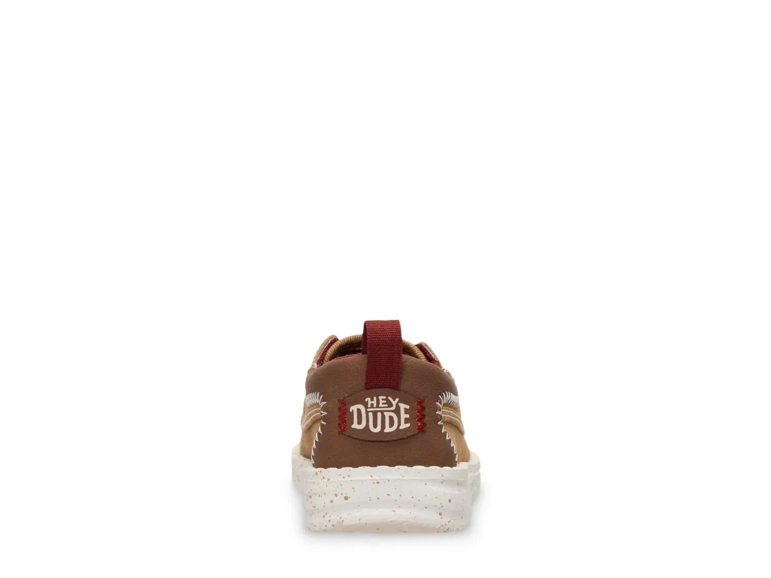 Slip-on Wally Cru Crafted Varsity, HEYDUDE, темно-коричневый — фото 3