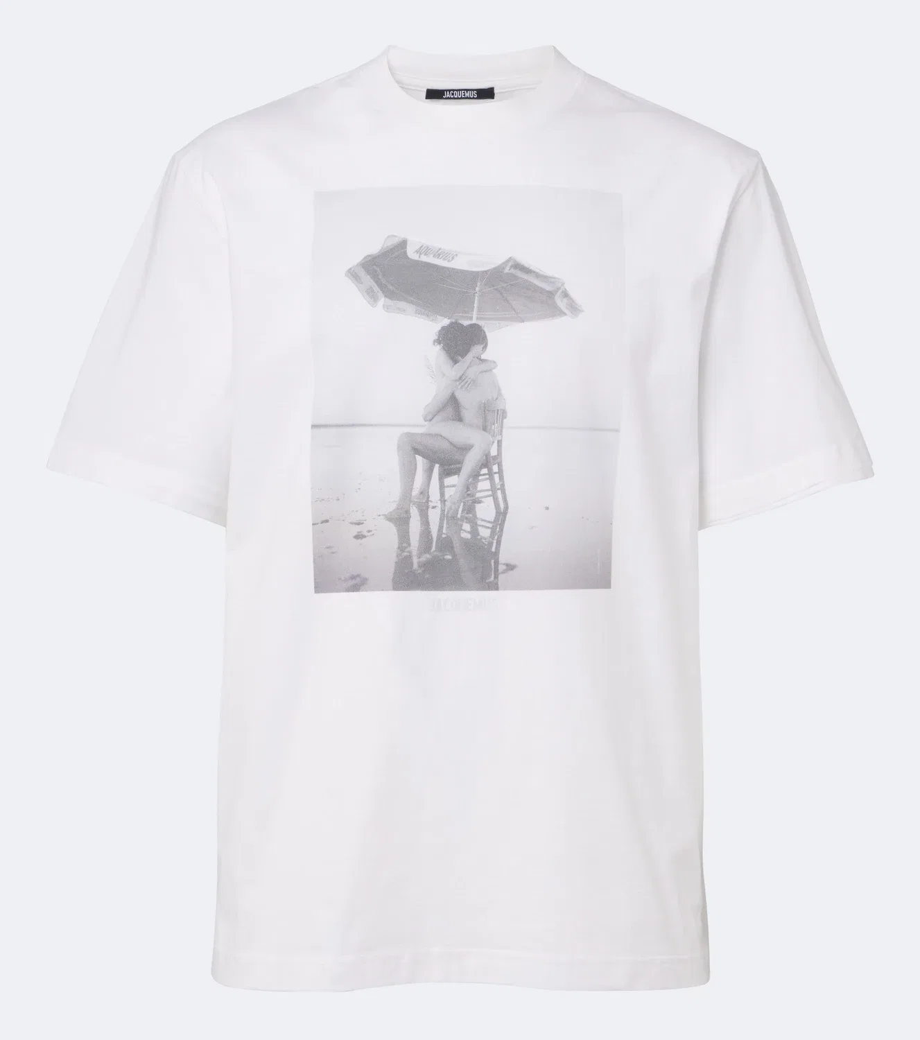 Футболка с принтом Campagne Jacquemus, белый