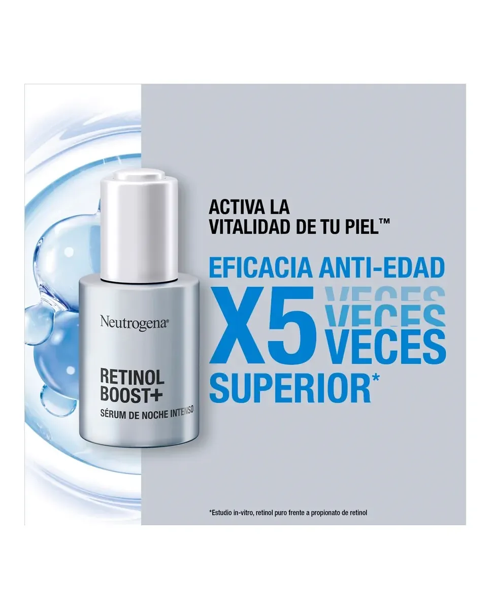 Сыворотка Neutrogena — Интенсивная ночная с ретинолом, 30 мл — фото 2