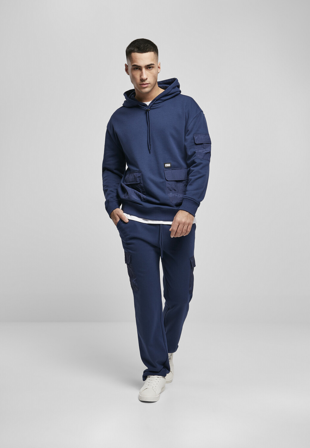 

Толстовка Urban Classics Kapuzenpullover, цвет darkblue