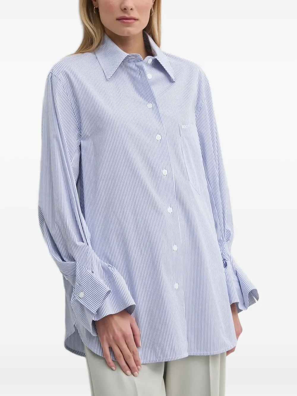 

Рубашка в полоску Joop!, синий