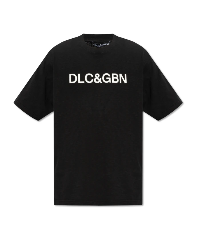 

Футболка с логотипом Dolce & Gabbana, черный