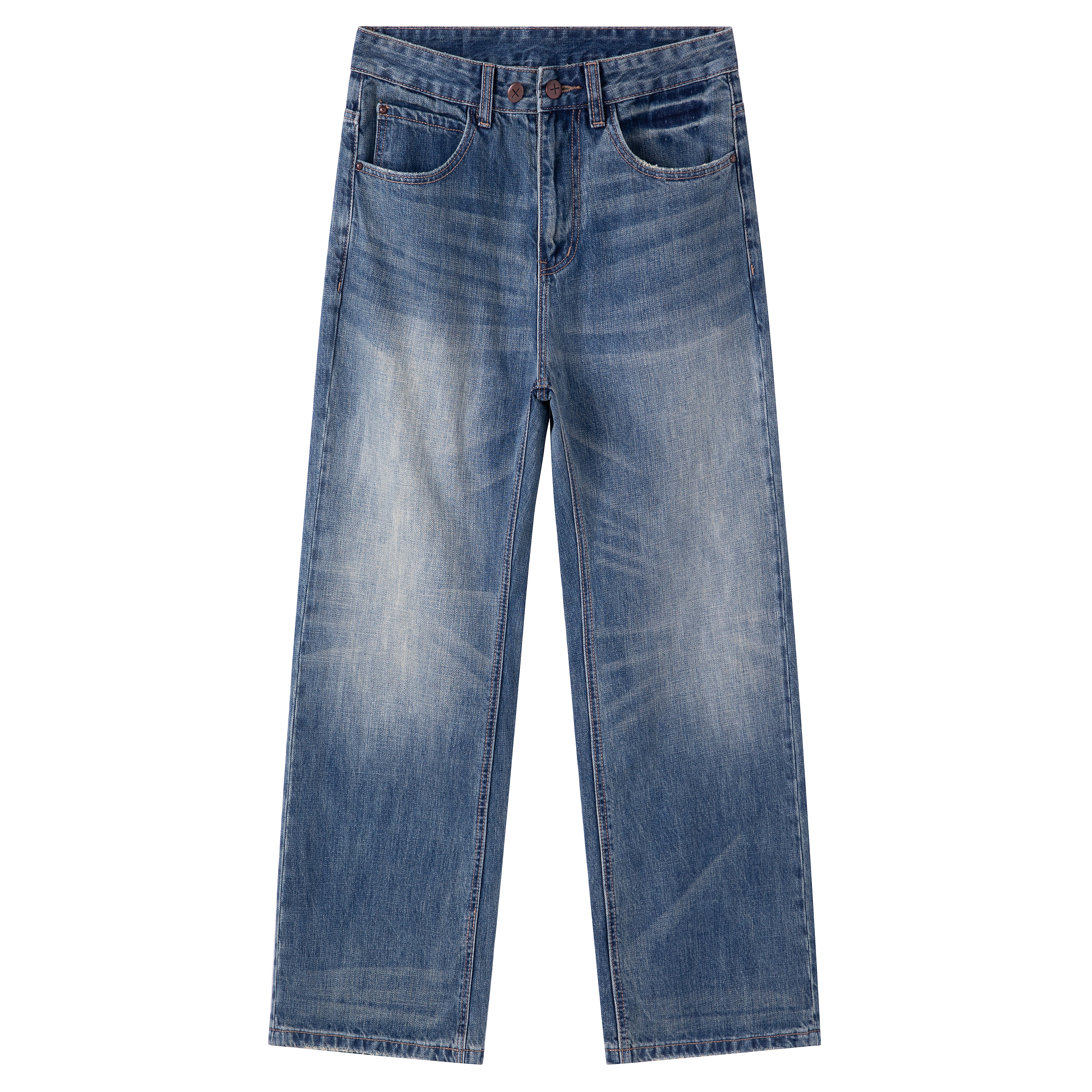 

Jeep Джинсы Unisex P765MWN003 Bamboo Blue Moderate Straight Fit