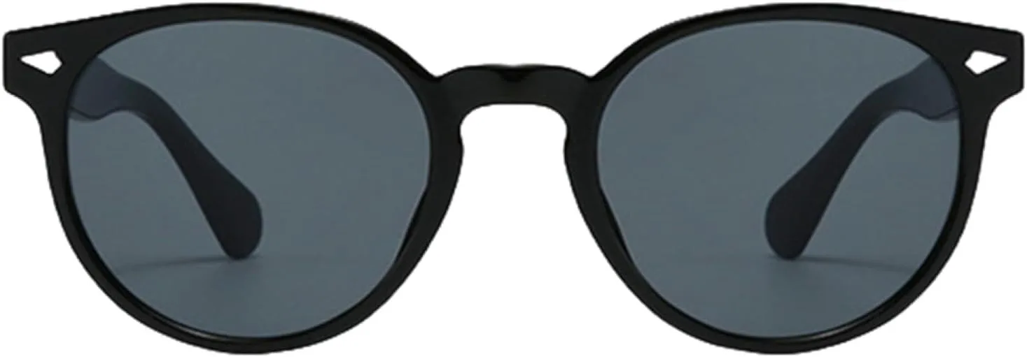 

Популярные модные овальные женские солнцезащитные очки в винтажном стиле с заклепками, мужские панк-очки с защитой от УФ-излучения UV400 HHZZYVY, Jelly Beige Gray