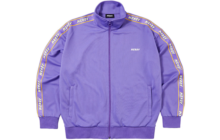 

Nerdy Свободная рабочая куртка унисекс фиолетовая, Purple