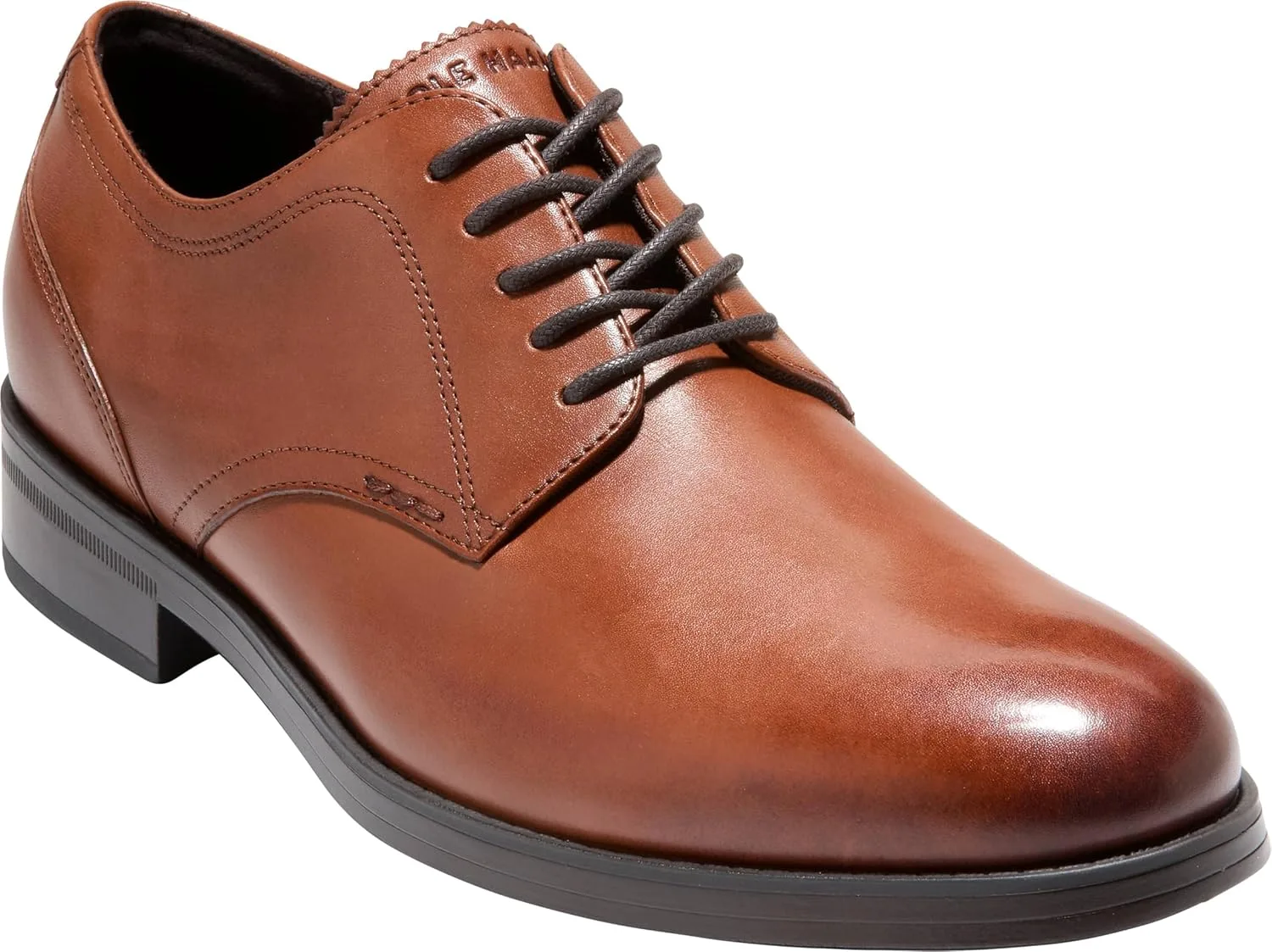 Мужские оксфорды Cole Haan Newmark Grand Plain Toe, светло-коричневый — фото 4