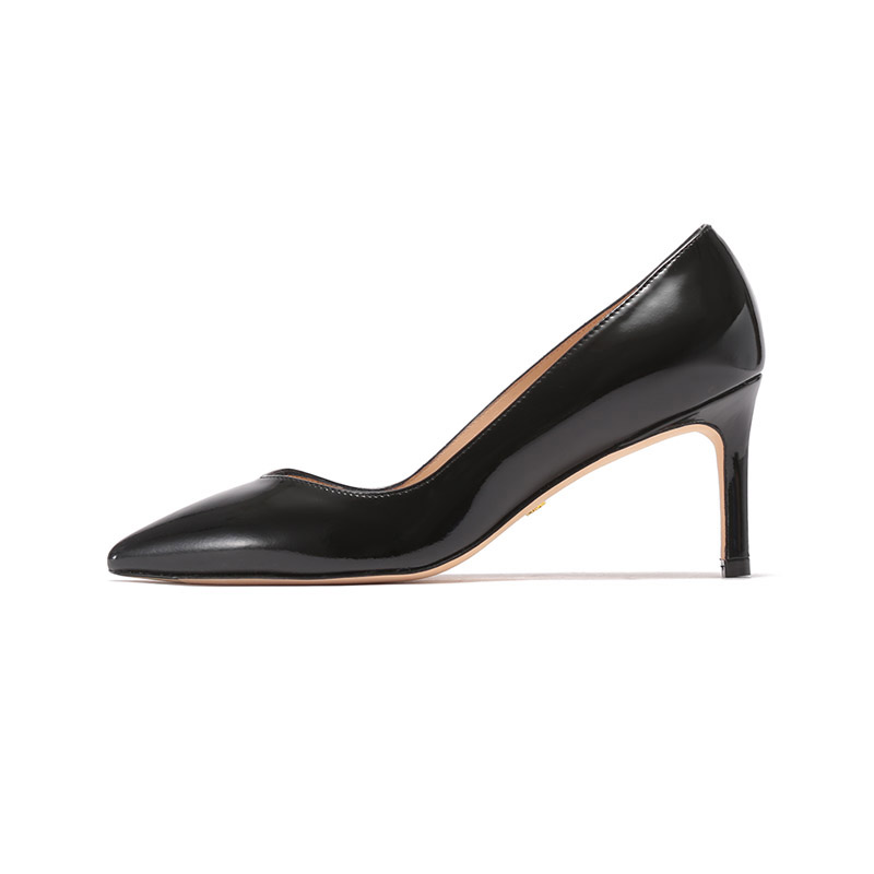 SW Slim Heel Высокие каблуки 7 см Женские черные Stuart Weitzman