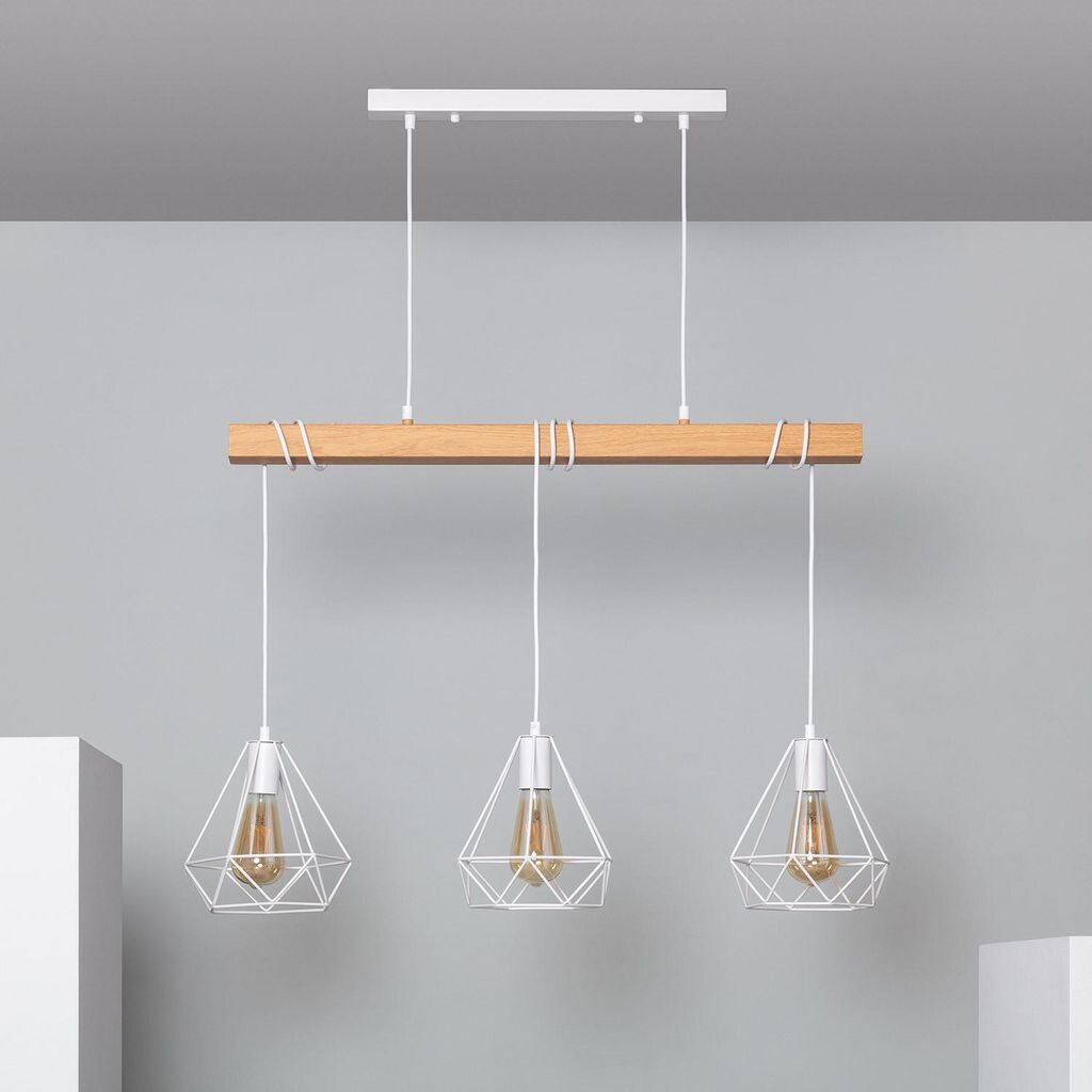

Подвесной легкий металл Sardo 3 точки белый LEDKIA