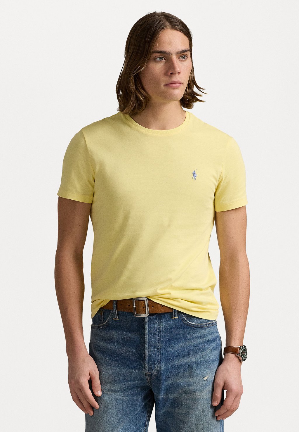 

Базовая футболка SHORT SLEEVE Polo Ralph Lauren, желтый