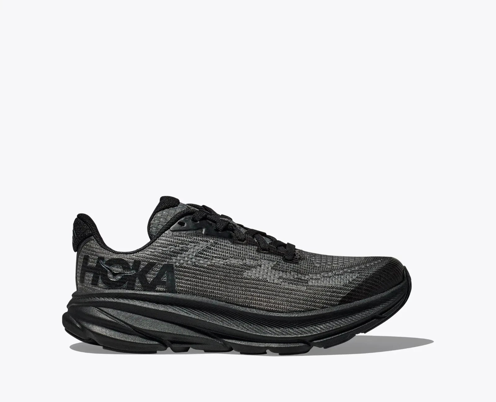 

Детские кроссовки Hoka One One Clifton 9 1131170-BBNB, черные, для бега, модель DWA2726