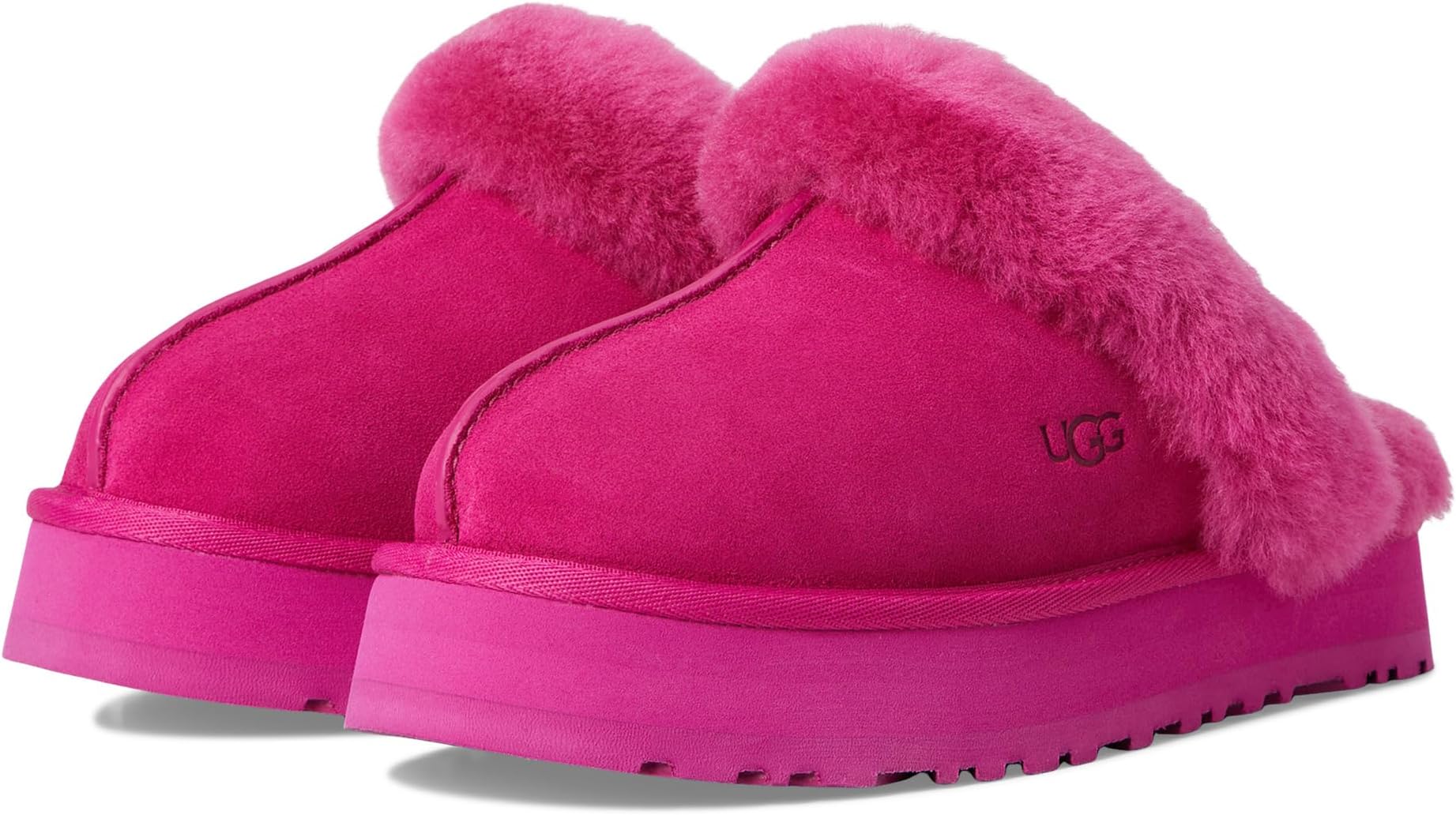 Тапочки UGG Disquette, цвет Dark Peony