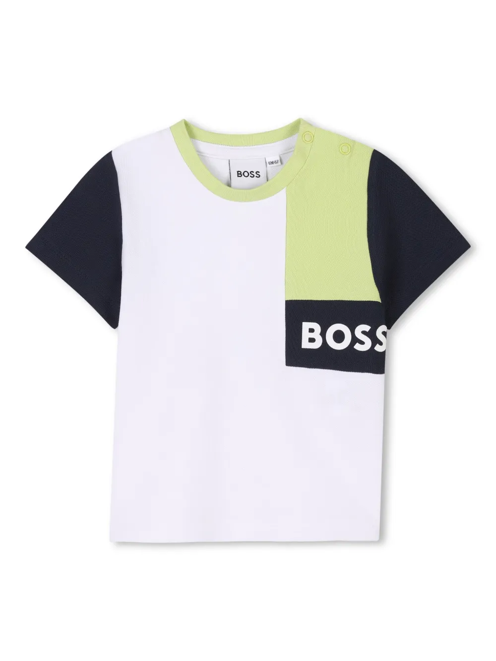 

Футболка с логотипом BOSS Kidswear, белый