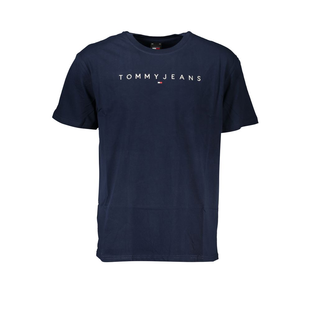 

Синяя хлопковая футболка Tommy Hilfiger, Blue