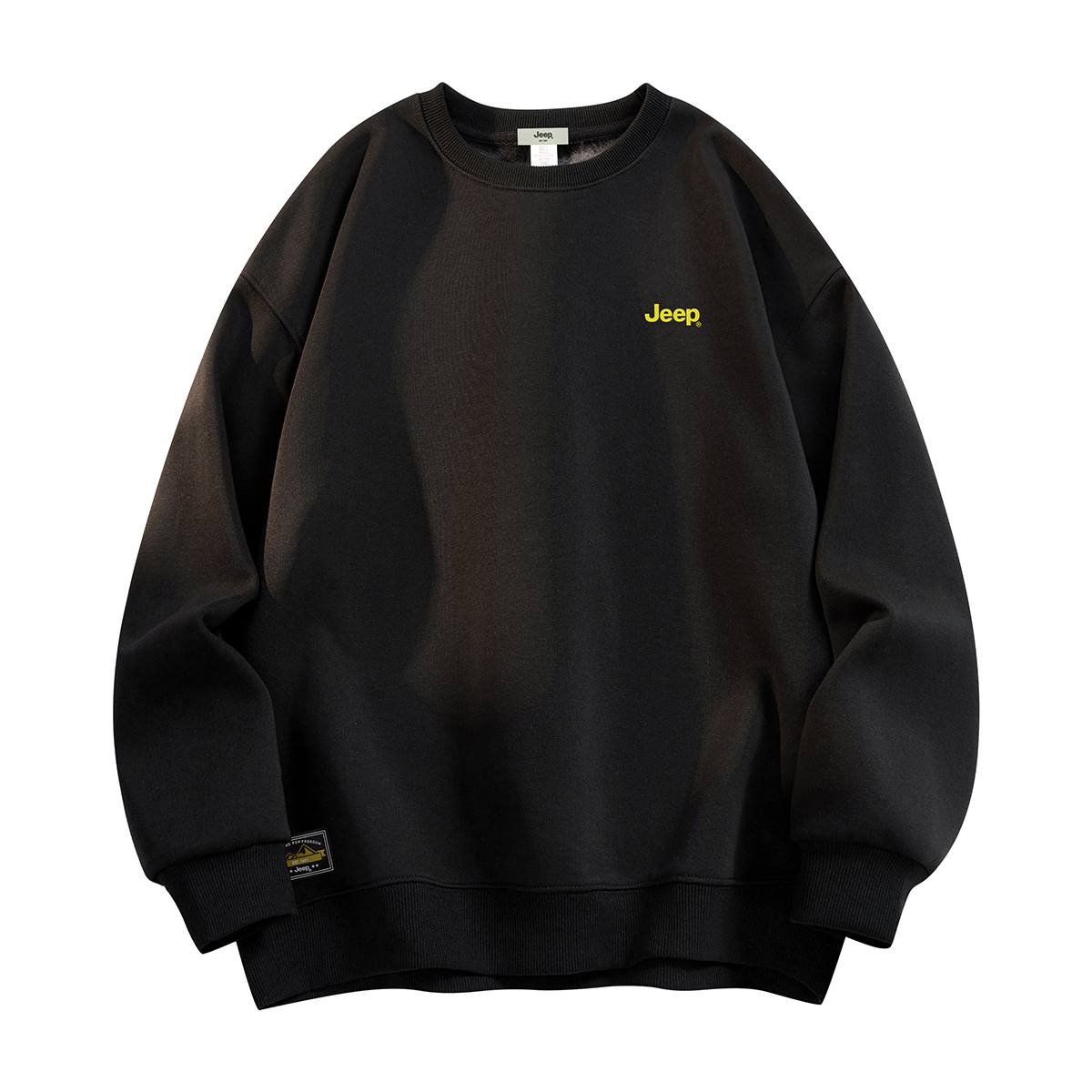 

Свитшот Unisex Crew Neck Moderate Heavyweight Jeep, pure черный (fleece-lined)