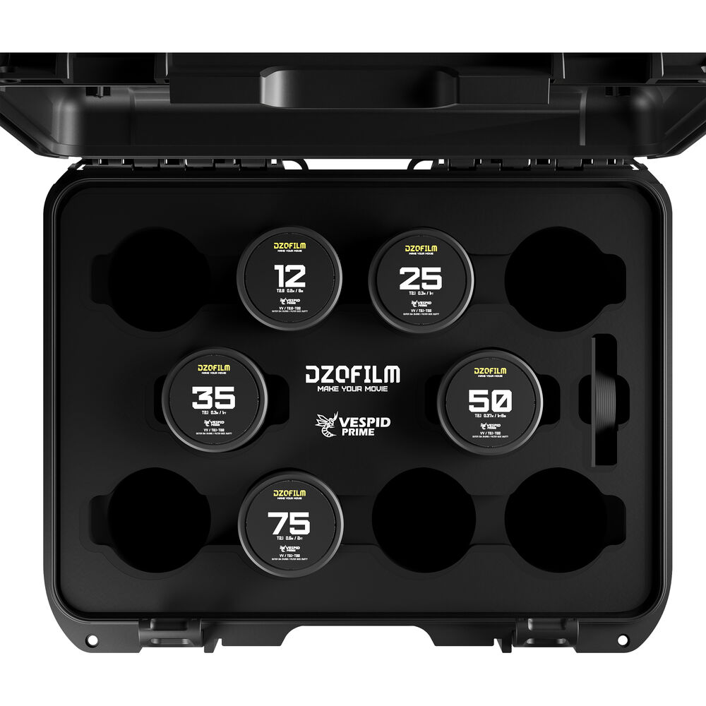 

Комплект DZOFilm VESPID Prime из 5 объективов (ARRI PL и Canon EF)