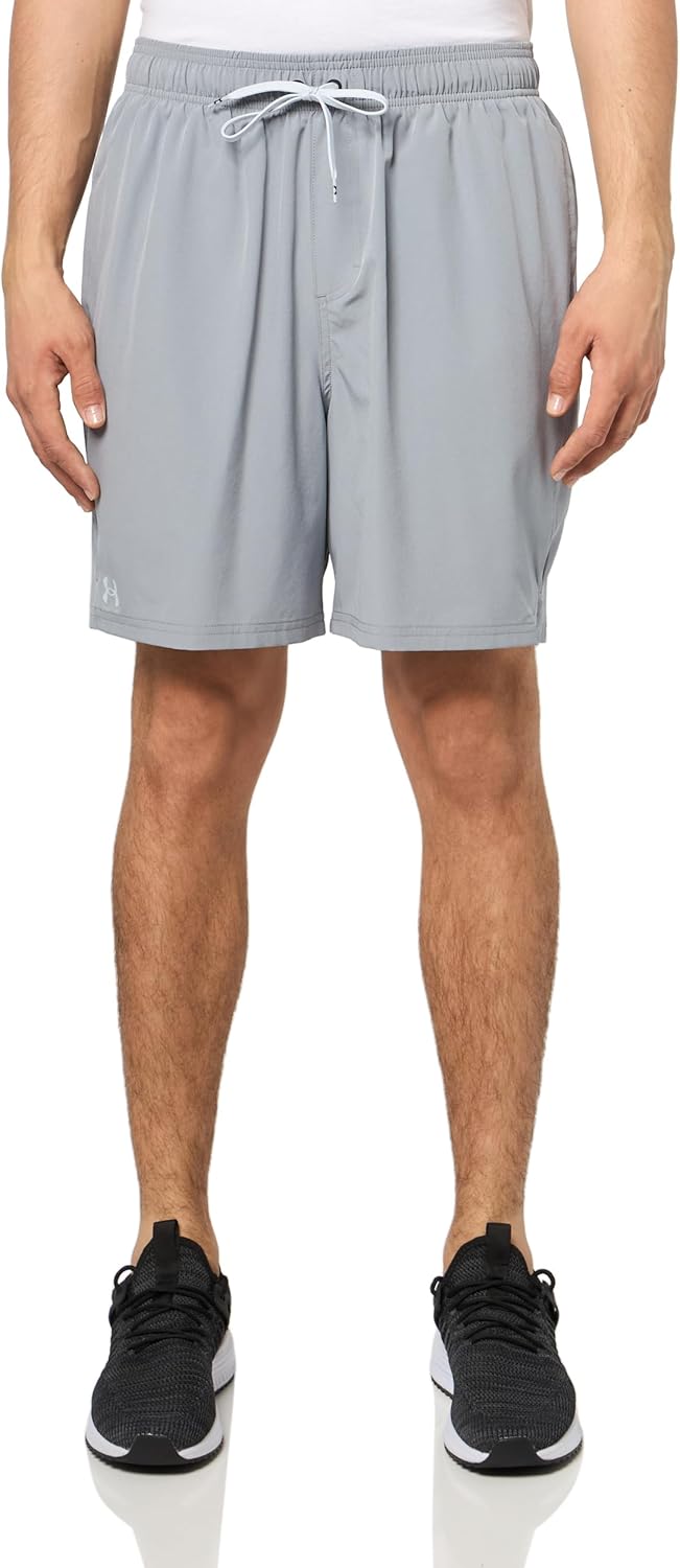 

Мужские компрессионные плавки-шорты Under Armour с подкладкой, затягивающимся шнурком и эластичным поясом, Steel