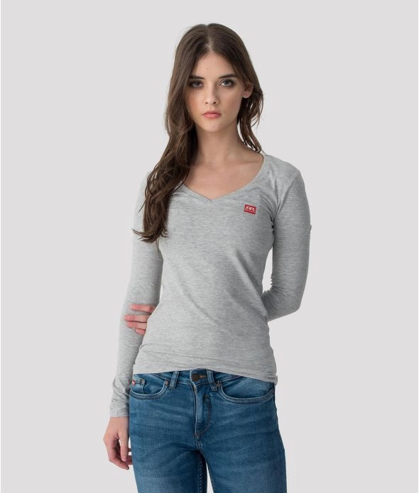 

Футболка с длинными рукавами Elizabeth Retro Jeans, серый