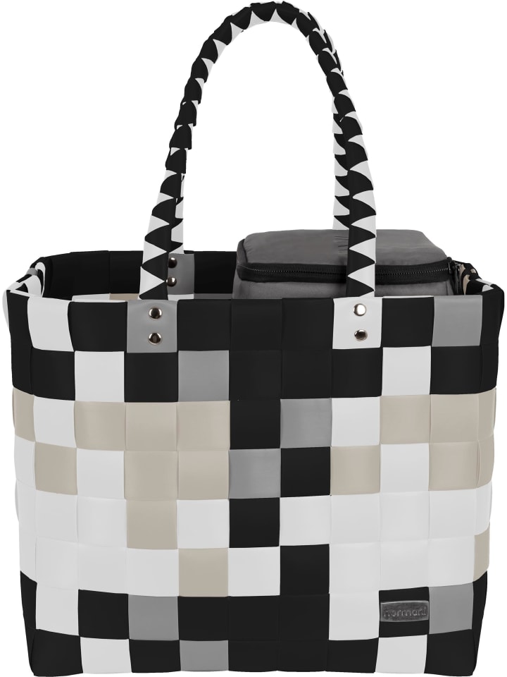 

Шоппер normani Flechtkorb mit kleiner Kühltasche, цвет Stone
