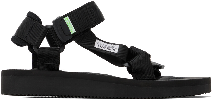 

Черные сандалии DEPA-Cab Suicoke, цвет Black
