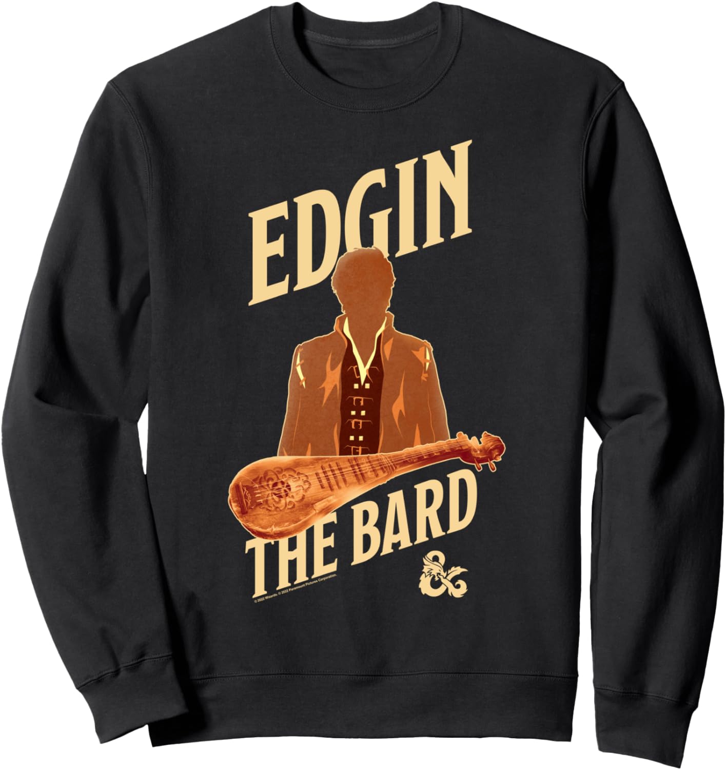 

Толстовка с изображением барда Эджина из игры Dungeons & Dragons: Honor Among Thieves, черная, Черный, Толстовка с изображением барда Эджина из игры Dungeons & Dragons: Honor Among Thieves, черная