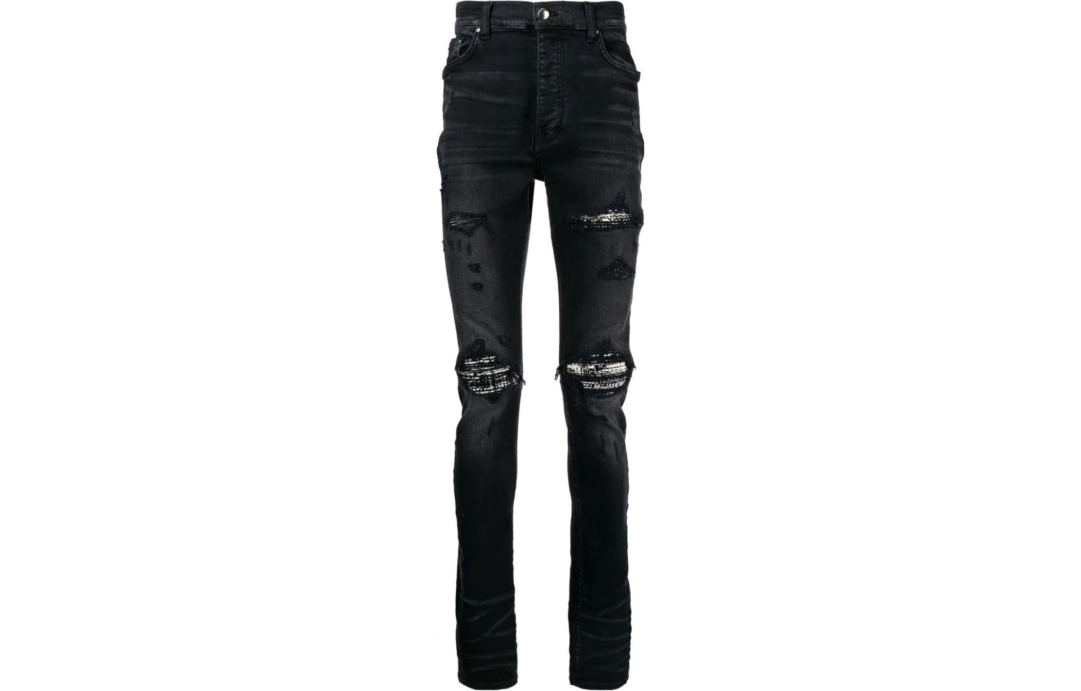 

Джинсы букле MX1 AMIRI, черный