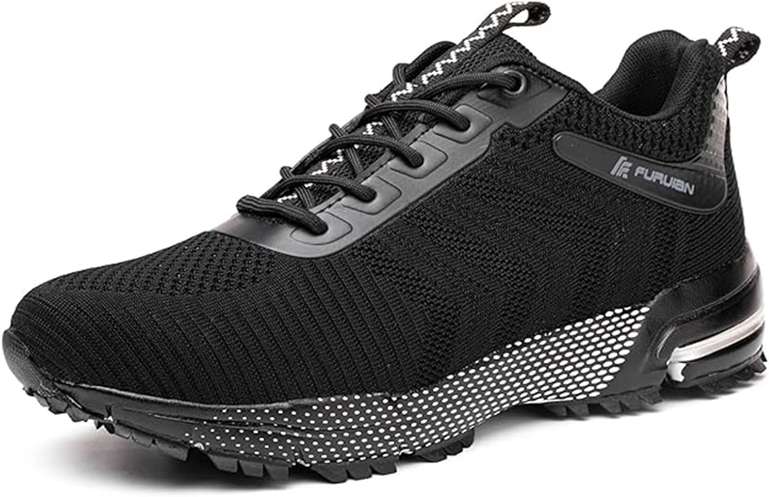 

Кроссовки с стальным носком Furuian для женщин и мужчин, легкая защитная обувь, удобные стальные носки, черный