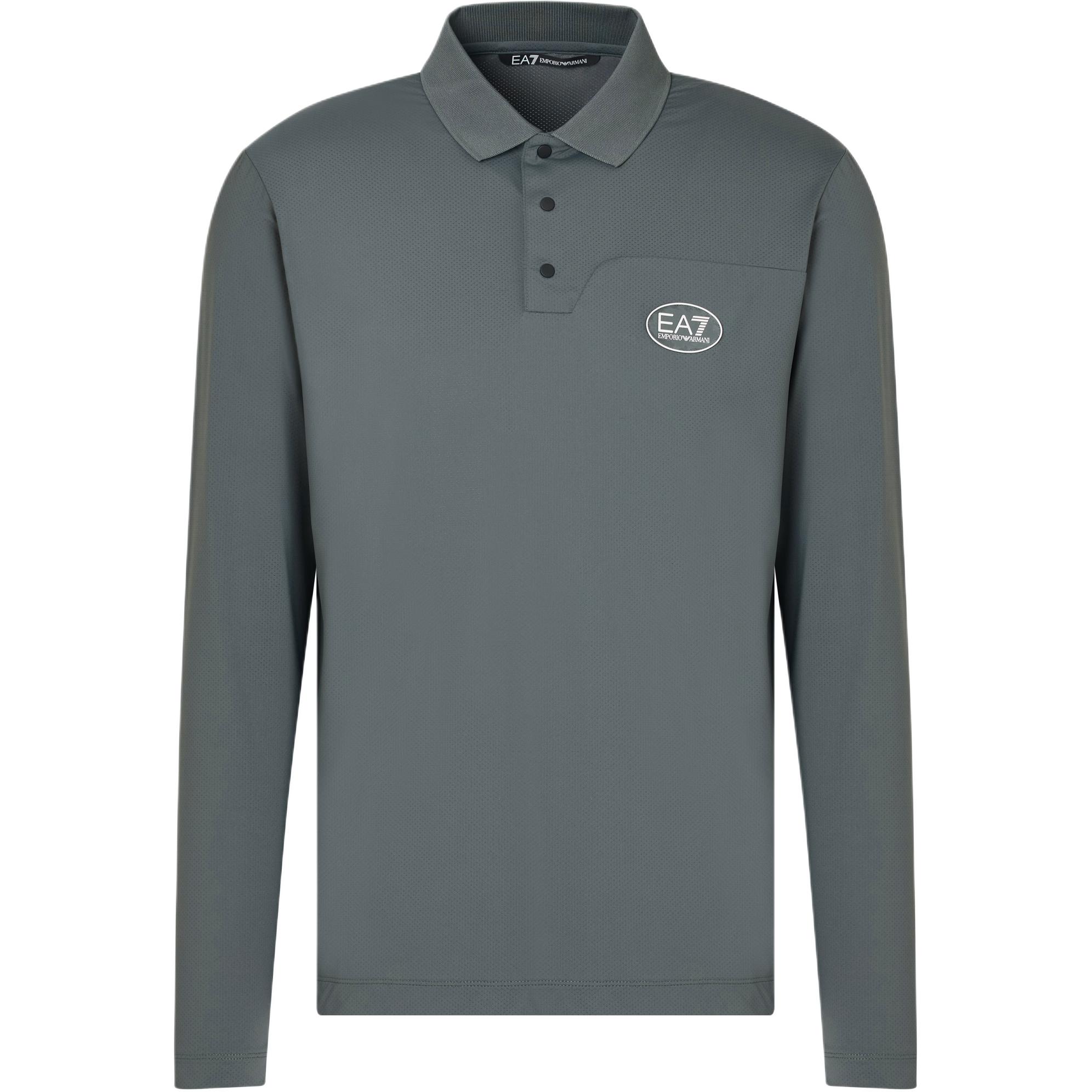 

EA7 Поло для мужчин EMPORIO ARMANI, серый