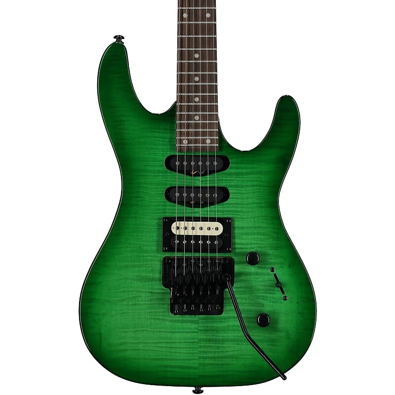 

Электрогитара Kramer Striker Figured HSS Electric Guitar, with Laurel Fingerboard, Wild Ivy