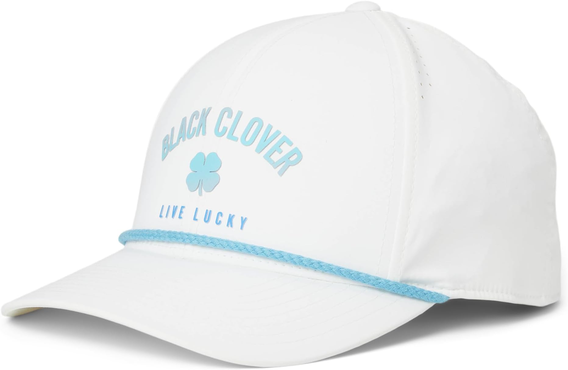 

Бейсболка Black Clover Laguna 1 Adjustable Hat, цвет White Hat/Sky Blue Fade Hd Print