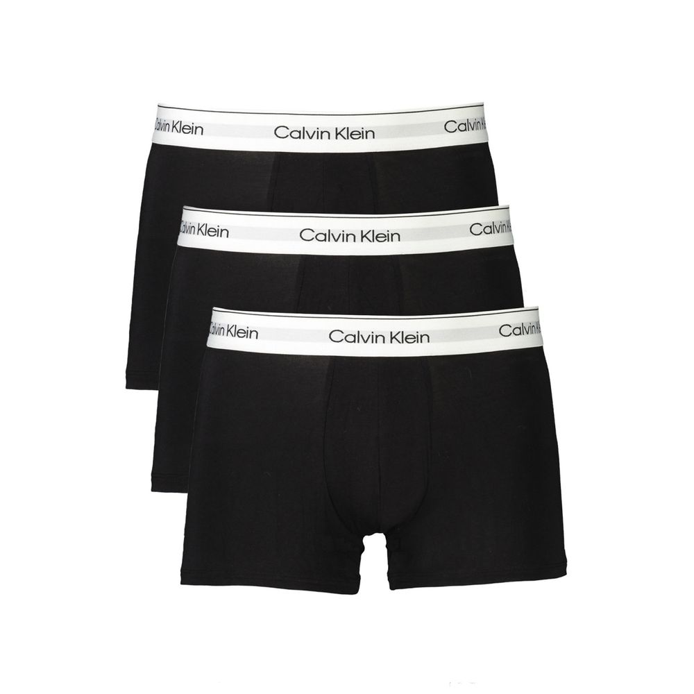 

Черные хлопковые мужские боксеры Calvin Klein