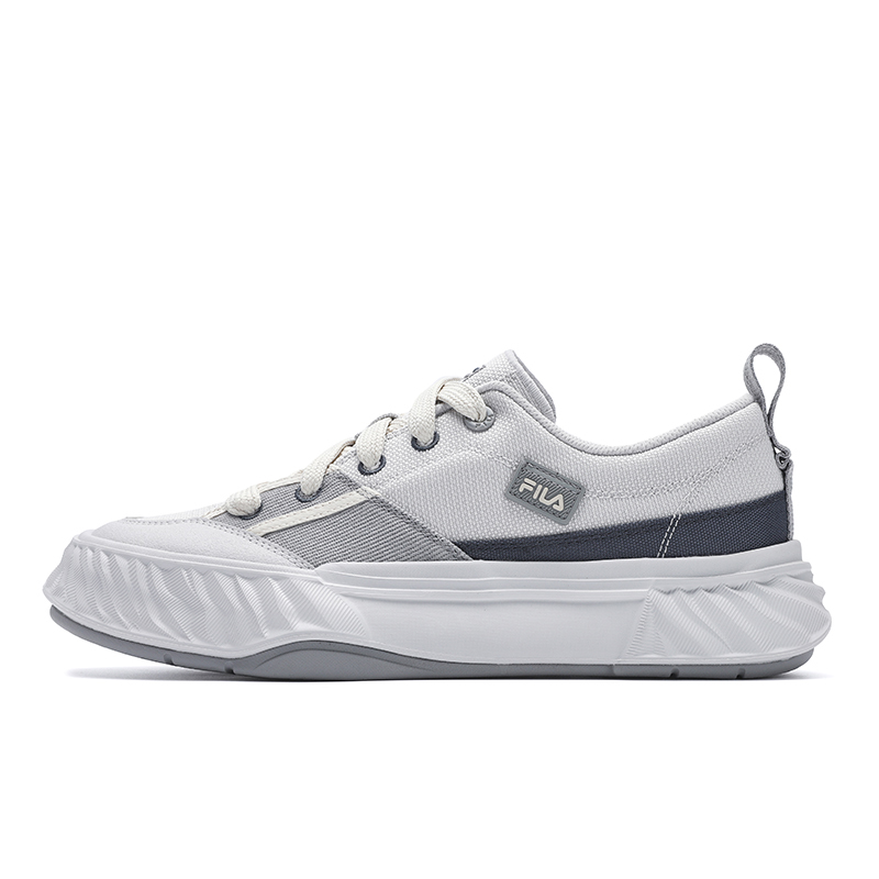 

Кроссовки Fosso Chuanxing Shoes Abrasion Resistant Low Top Canvas Shoes Men's Gray FILA, Gray