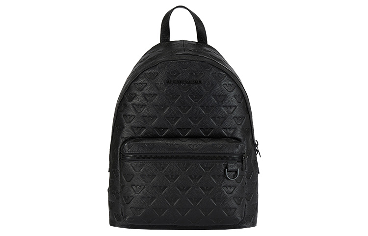 

EMPORIO ARMANI Рюкзак из коровьей кожи, мужской, черный