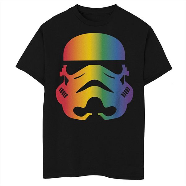 

Футболка с принтом Boys Star Wars Rainbow Storm Licensed Character