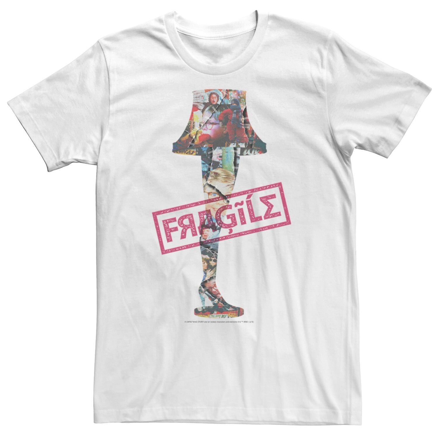 

Мужская лампа "Рождественская история" Fragile It Must Be Italian Tee Licensed Character