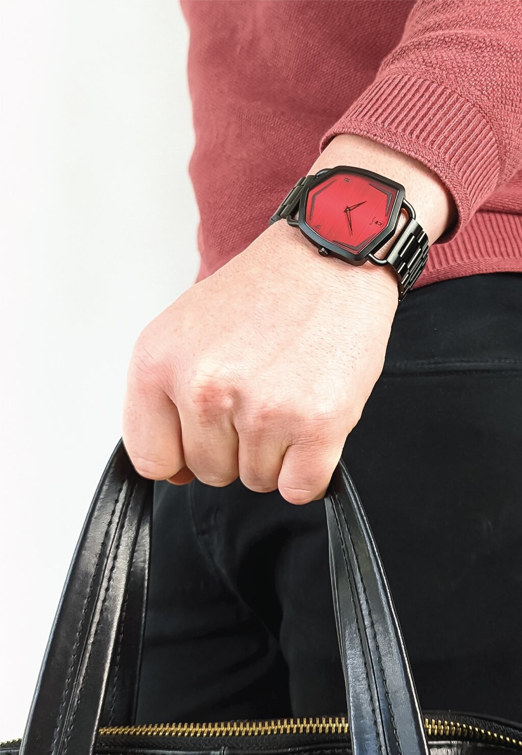 

Часы Shield Black Elegance NEPTO, цвет red black