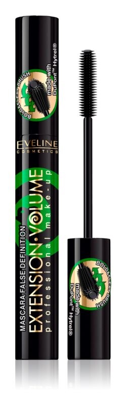 

Объемная и подкручивающая тушь Eveline Cosmetics Extension Volume, 10 мл